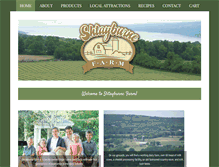 Tablet Screenshot of fingerlakesdairyfarm.com